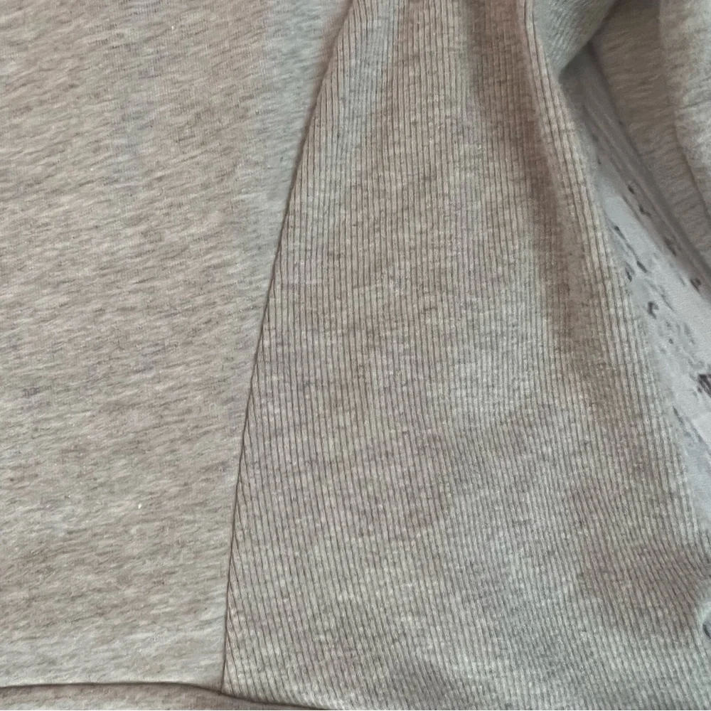 H by Halston Gray Knit Moto Jacket